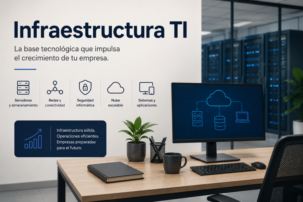 ¿Qué es la Infraestructura TI y por qué es clave para tu empresa en 2026?