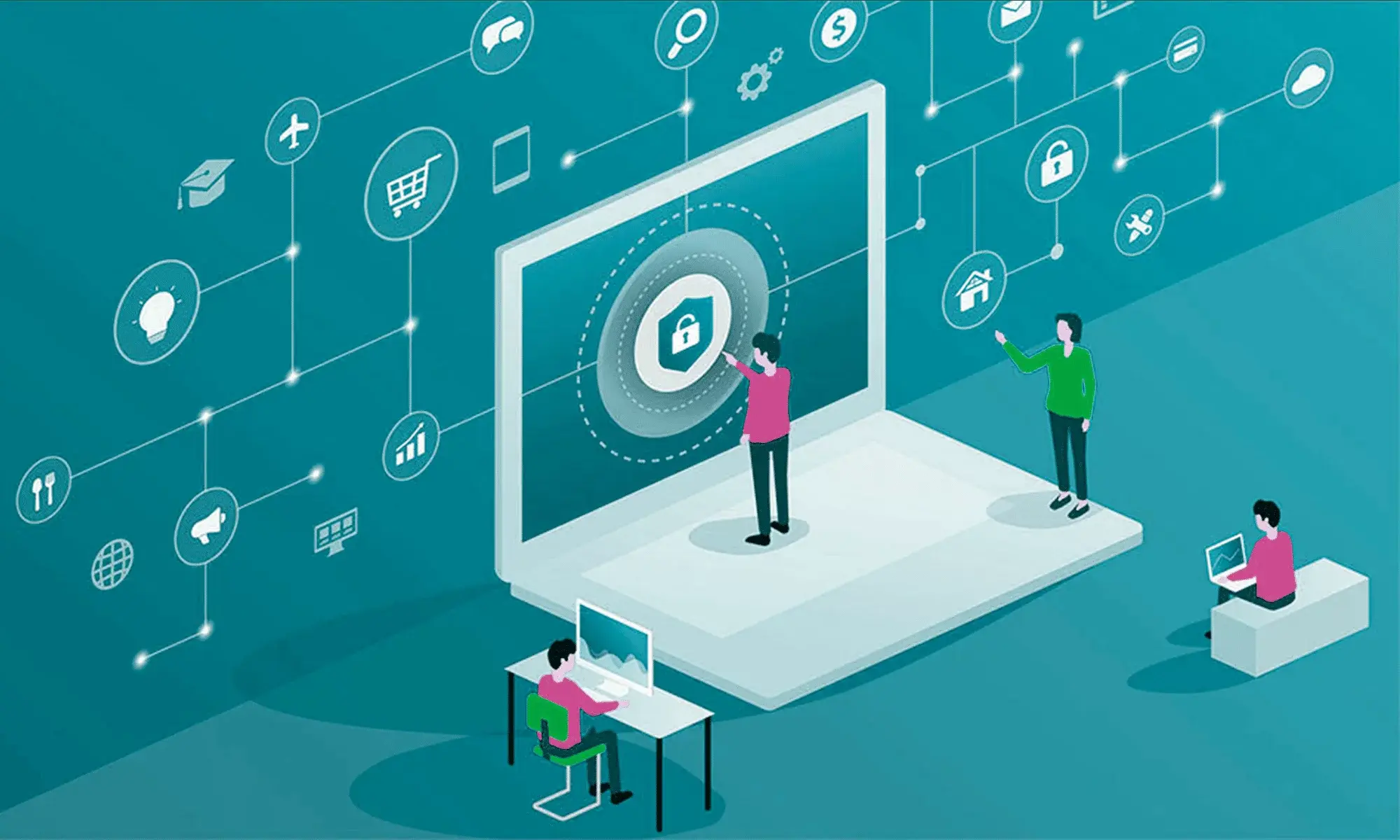 Ciberseguridad empresarial y protección de datos