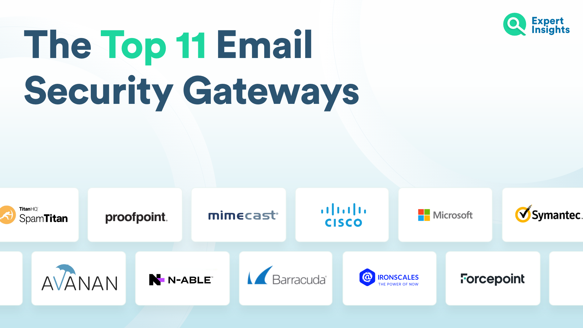 Los 11 principales Email Gateways