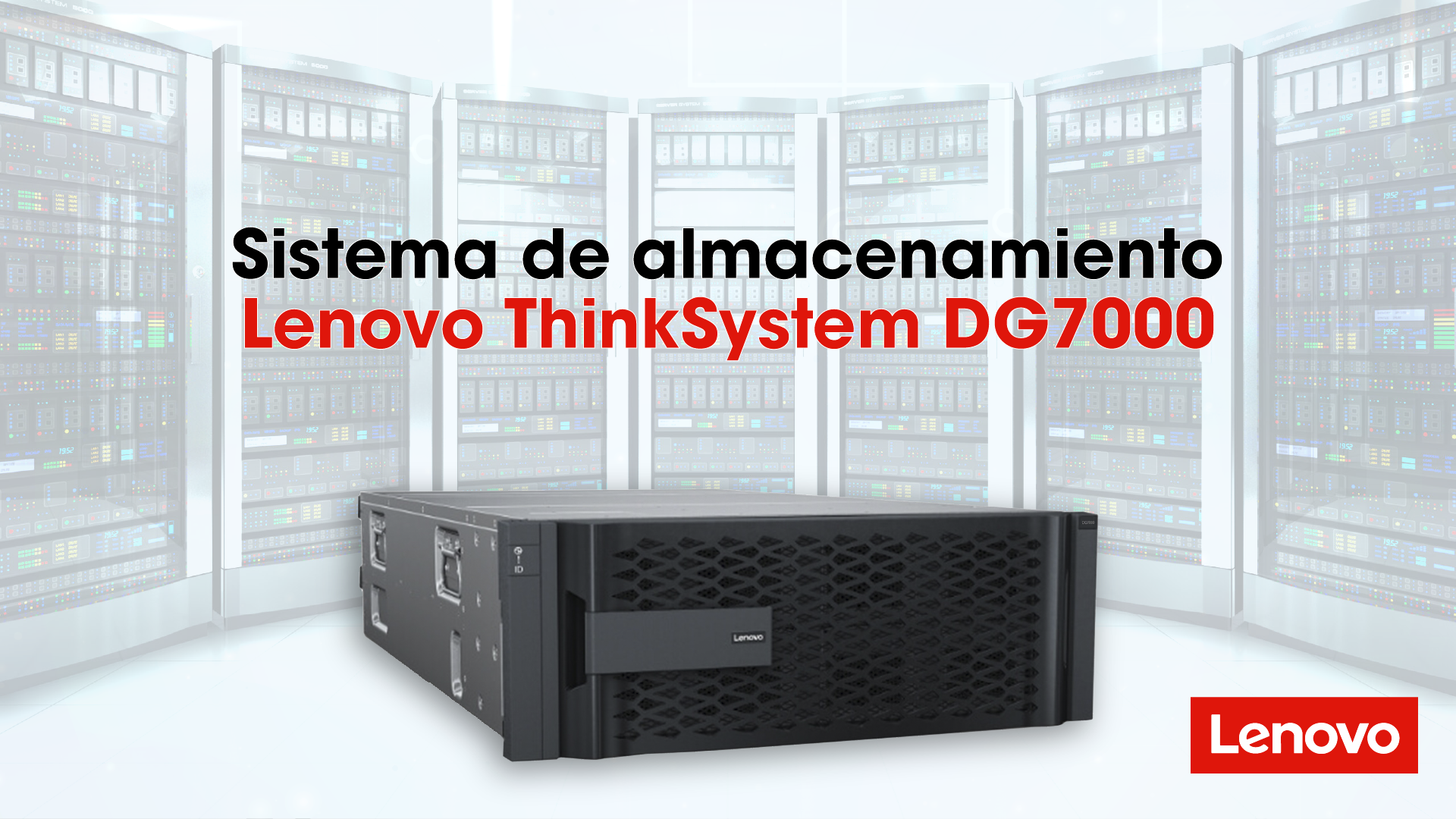 Sistema de almacenamiento Lenovo ThinkSystem DG7000